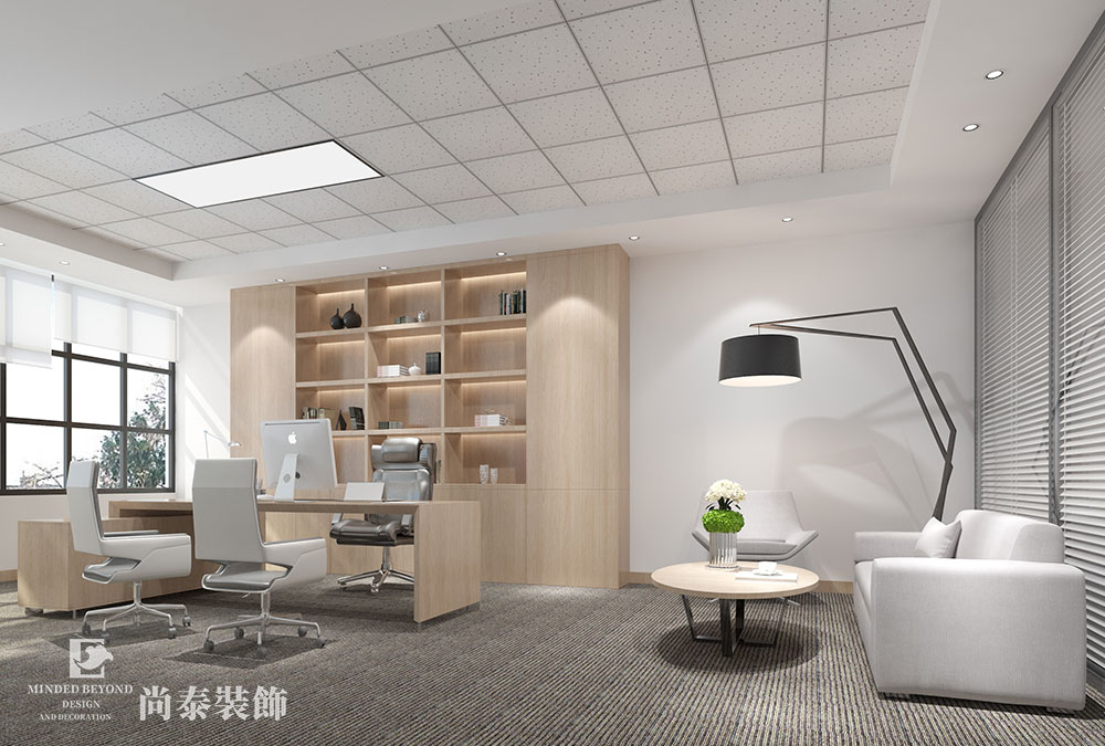 深圳龍華富安娜工業(yè)園國家高新技術企業(yè)辦公樓裝修設計