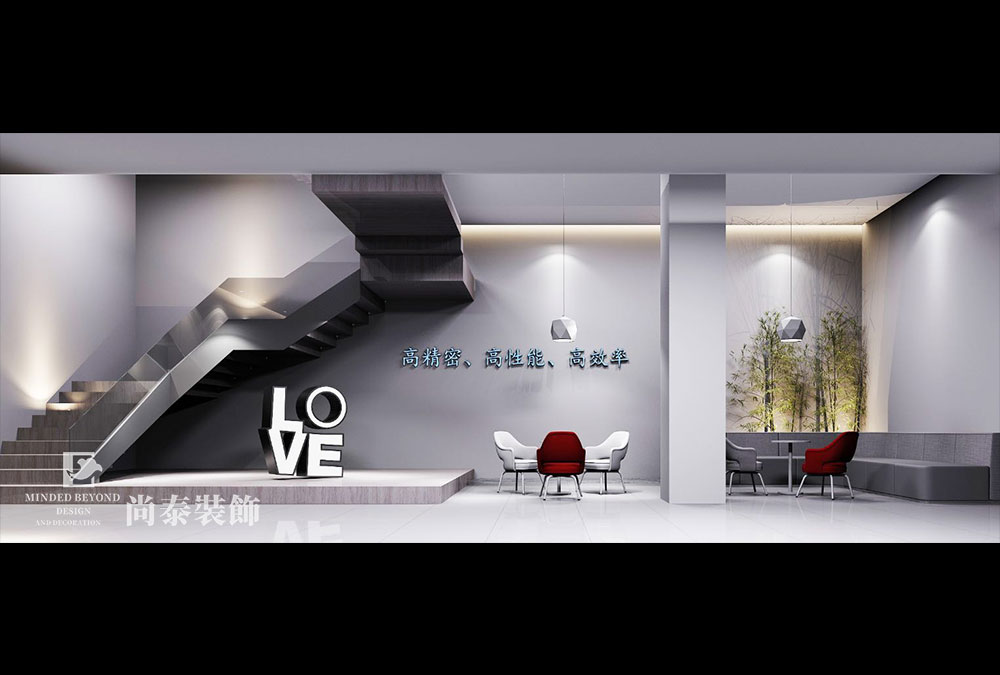 深圳龍華富安娜工業(yè)園國家高新技術企業(yè)辦公樓裝修設計