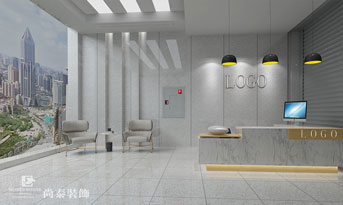 辦公室前臺怎么裝修設(shè)計？